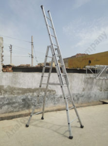 Aluminum Self Supporting  Extension Ladder